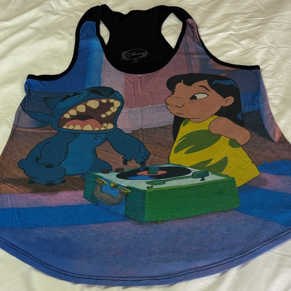 Disney LILO & Stitch Record Player Tank Too